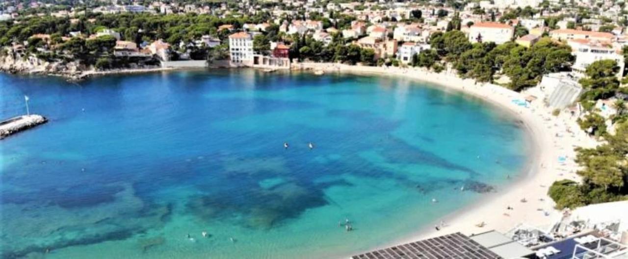Spacious Sea View Apart At 50M From The Beach Bandol Exterior foto